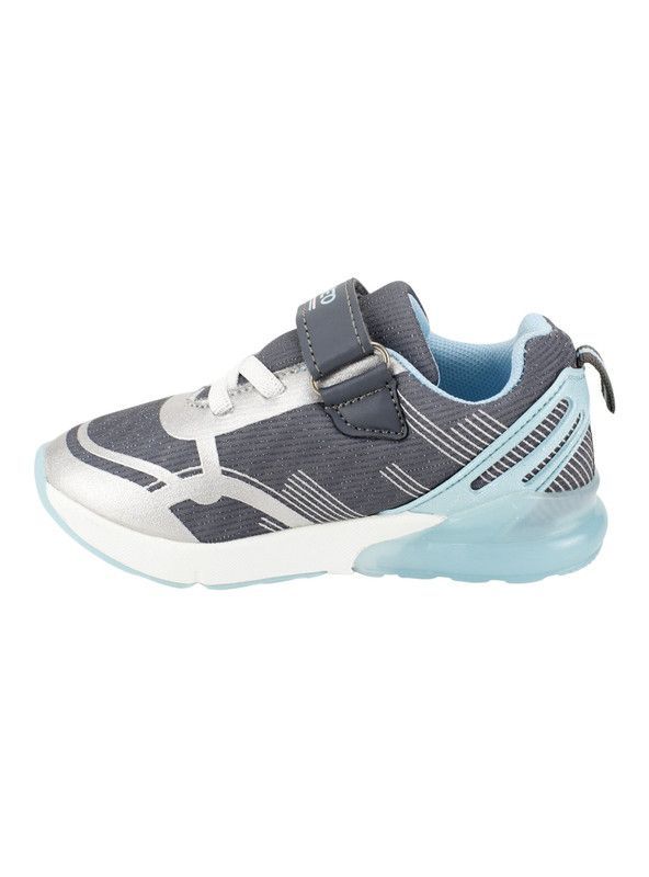 Zapatilla Nat Geo Kids Luces Gris-2