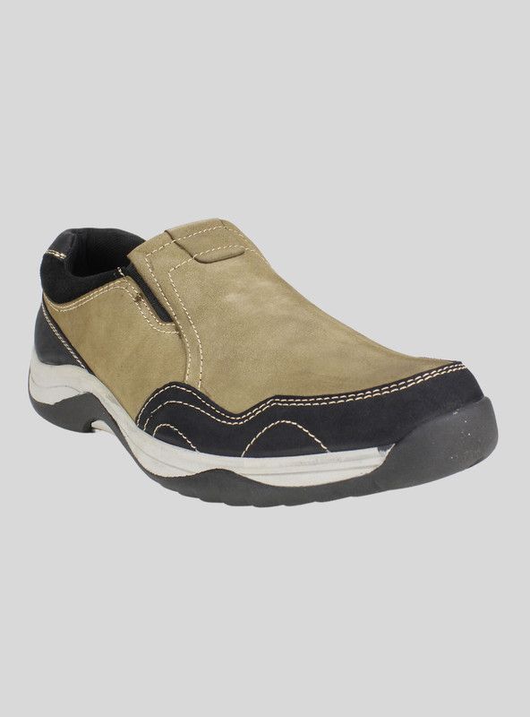 Zapatilla Nat Geo Confort Cuero Beige-1