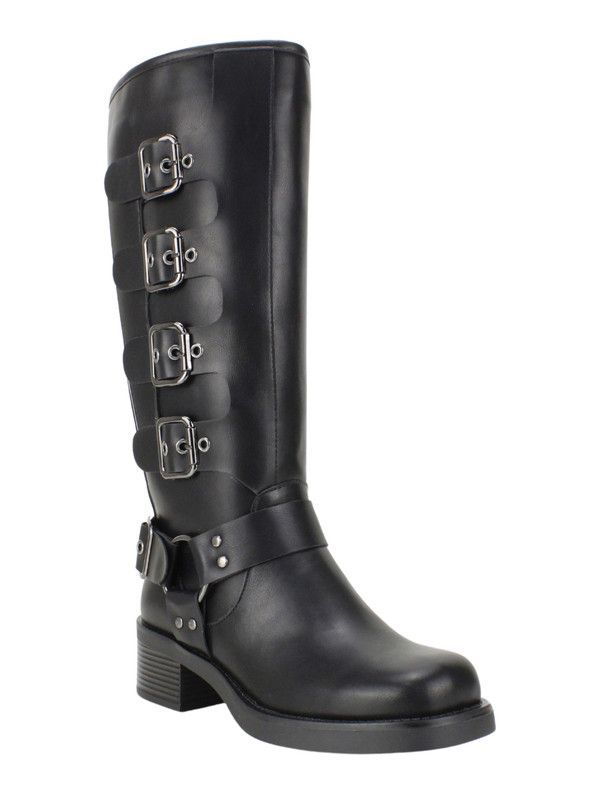 Bota Agua de Coco Biker Negra-1