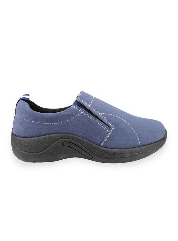 Zapatilla New Walk Slip On Azul Marino-0