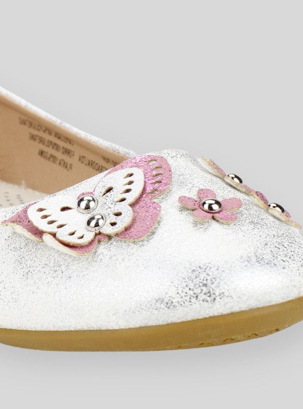 Ballerina Nat Geo Kids Mariposas Plateada-3