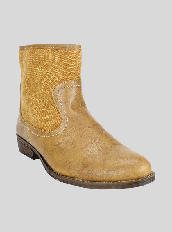 Botín New Walk Vaquero Lisa Camel-1