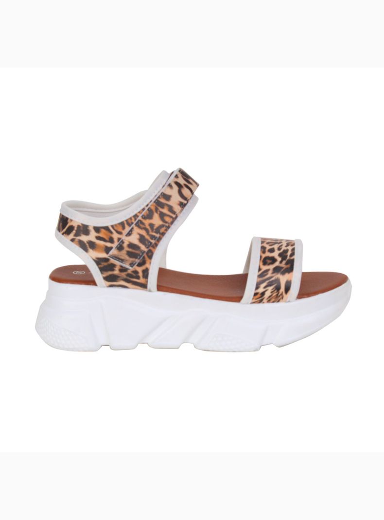Sandalia Agua de Coco Print White-0