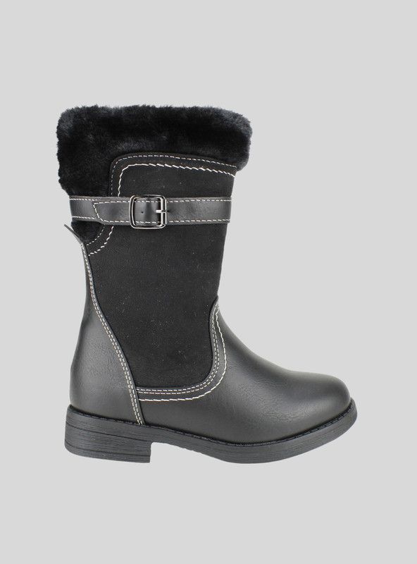 Bota Nat Geo Kids Pelos Negra