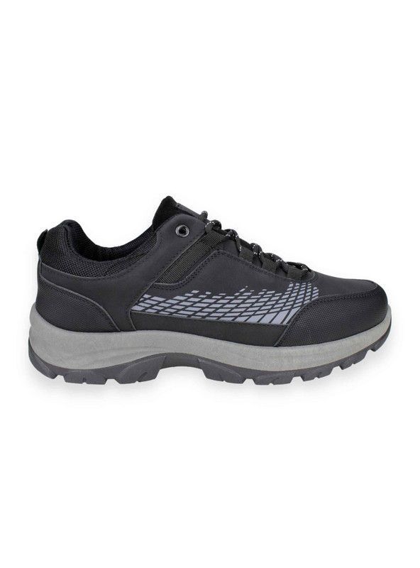 Zapatilla New Walk Outdoor Rayas Negra-0
