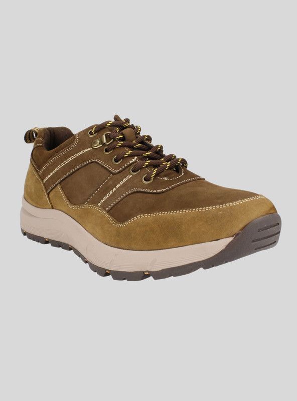 Zapatilla Nat Geo Lanco Cuero Café-1