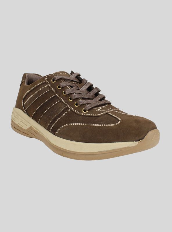 Zapatilla Nat Geo Confort Cuero Café-1