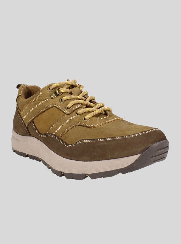 Zapatilla Nat Geo Lanco Cuero Marrón-1