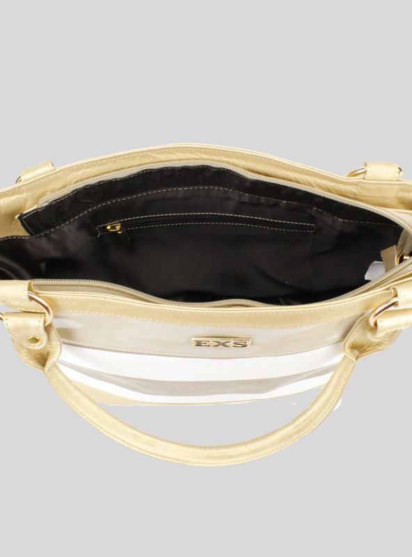 Cartera Exs Cuero Rayas Playera-3