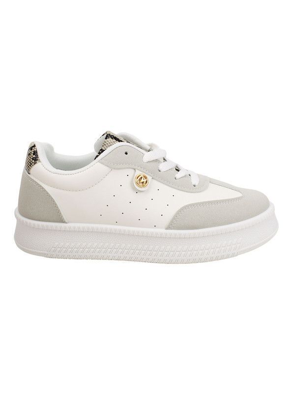 Zapatilla Agua de Coco Plataforma Blanca