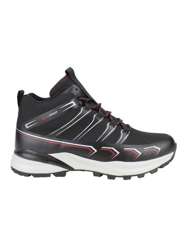 Botín Waterproof Rayas Negro-0