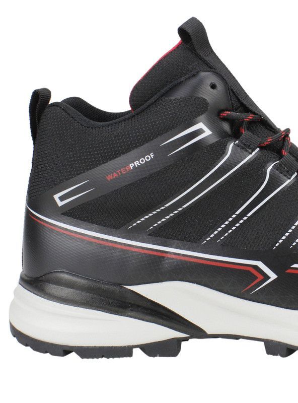Botín Waterproof Rayas Negro-3