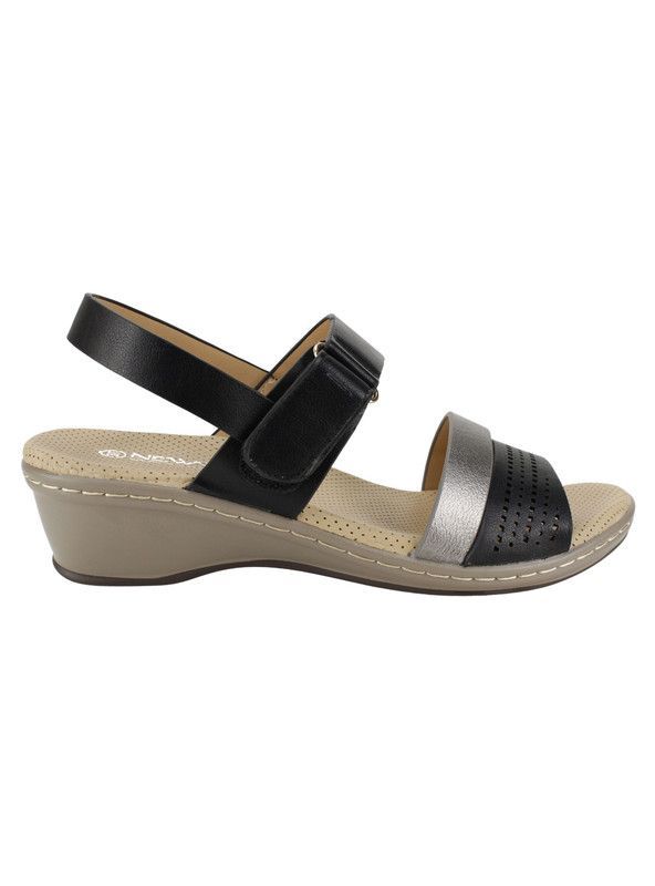 Sandalia New Walk Mila Negro-0