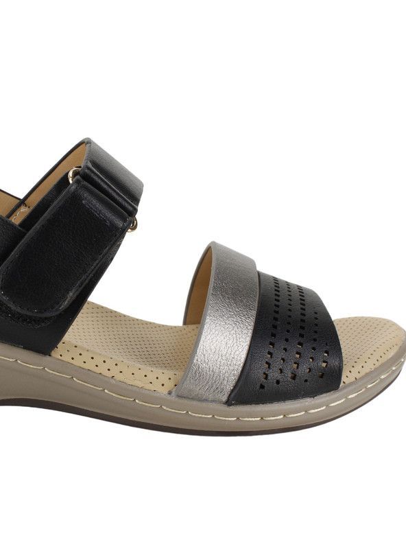 Sandalia New Walk Mila Negro-3