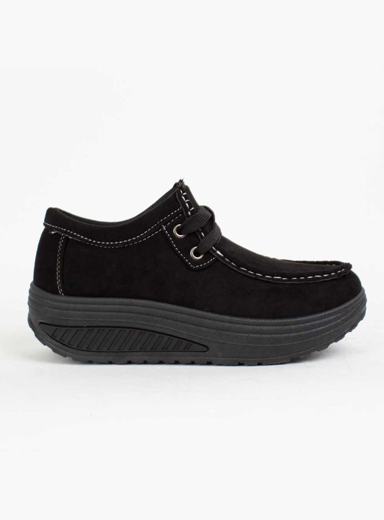 Zapato New Walk Lleuque Negro