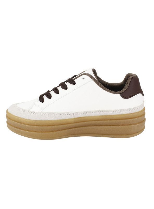 Zapatilla Agua de Coco Amit Plataforma Blanca-2
