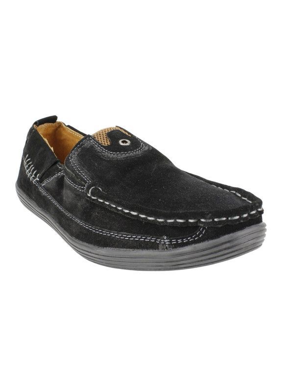 Mocasín Nat Geo Gamuza Negro-1