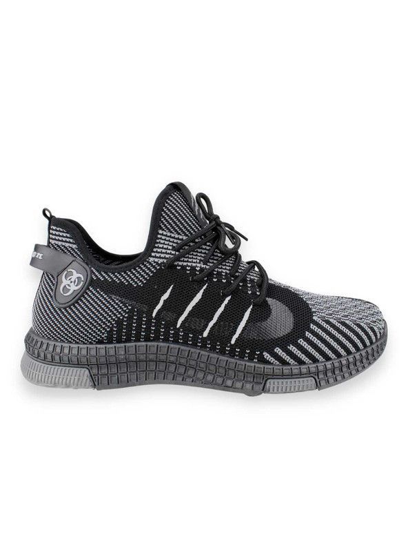 Zapatilla New Walk Casual Slip On Negra-0