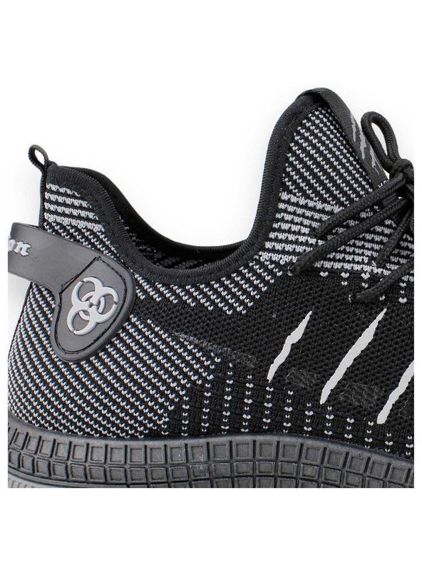 Zapatilla New Walk Casual Slip On Negra-3