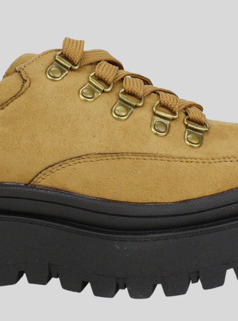 Zapato New Walk Plataforma Khaki-3