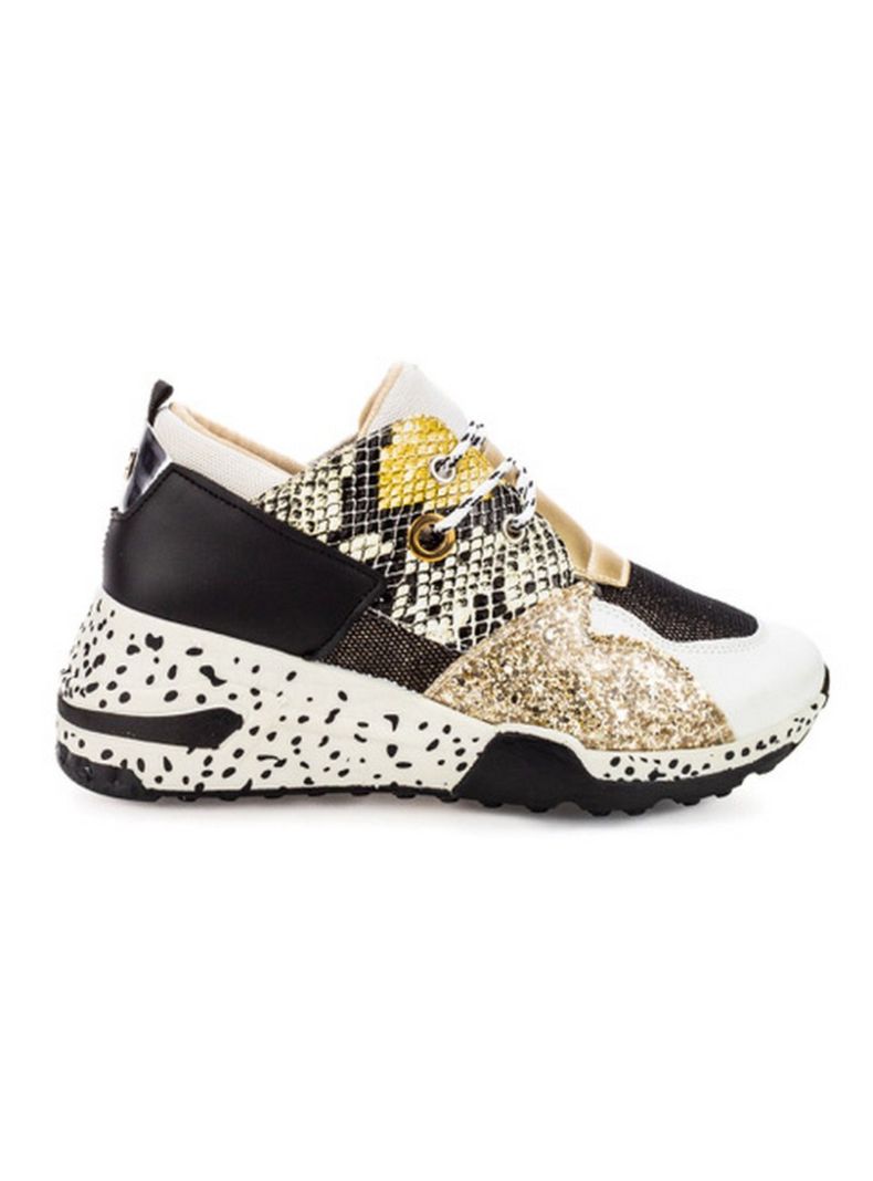 Zapatilla Shine Dorada-0