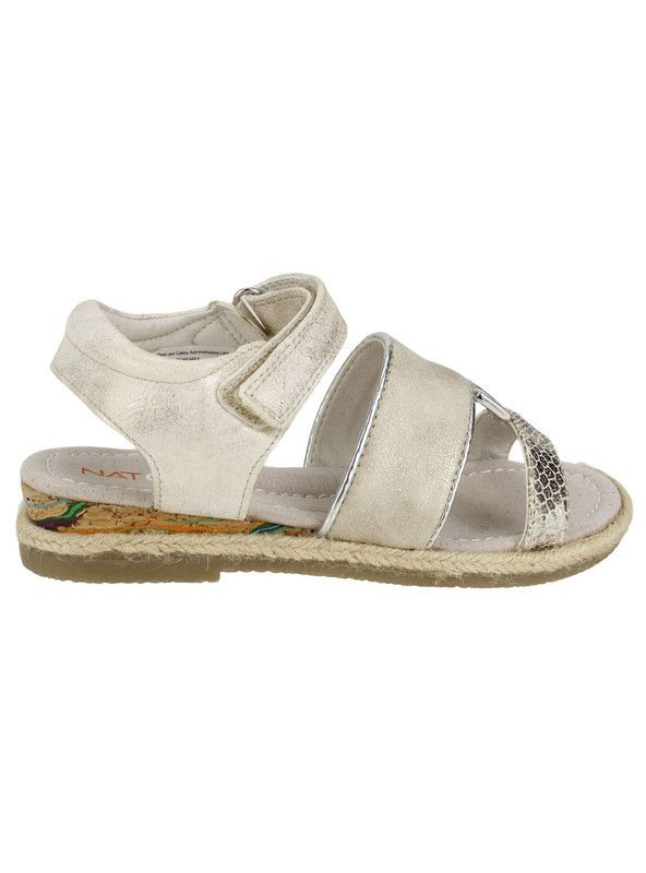 Sandalia Nat Geo Kids Reptil Dorada-0
