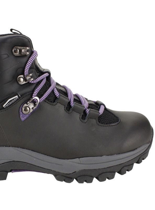 Botín Nat Geo Outdoor Waterproof Cuero Negro-3