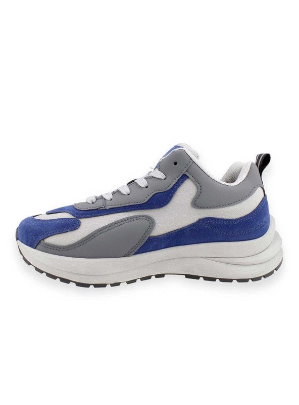 Zapatilla New Walk Bicolor Azul-2
