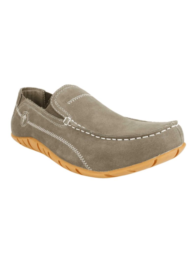 Mocasín Michelín Cuero Taupe-1