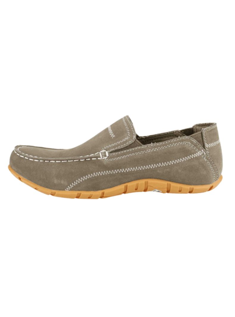 Mocasín Michelín Cuero Taupe-2