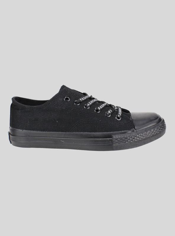 Zapatilla New Walk Lona Malden Negra-0