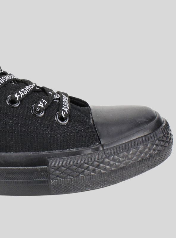 Zapatilla New Walk Lona Malden Negra-3