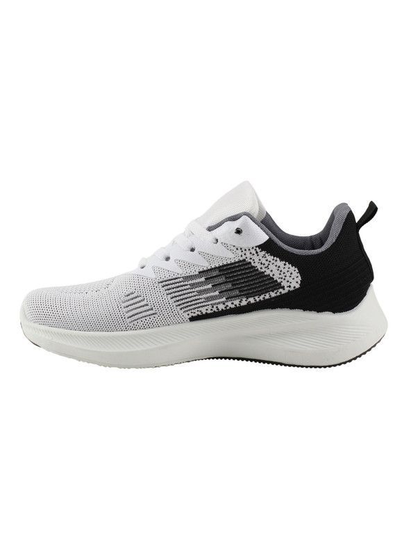 Zapatilla New Walk Deportiva Blanca Negra-2