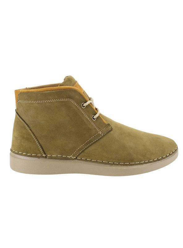 Botín Nat Geo Cuero Urbano Khaki-0