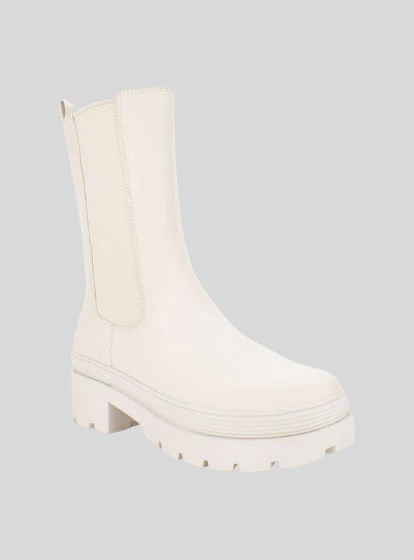 Botín Agua de Coco Leto Beige-1