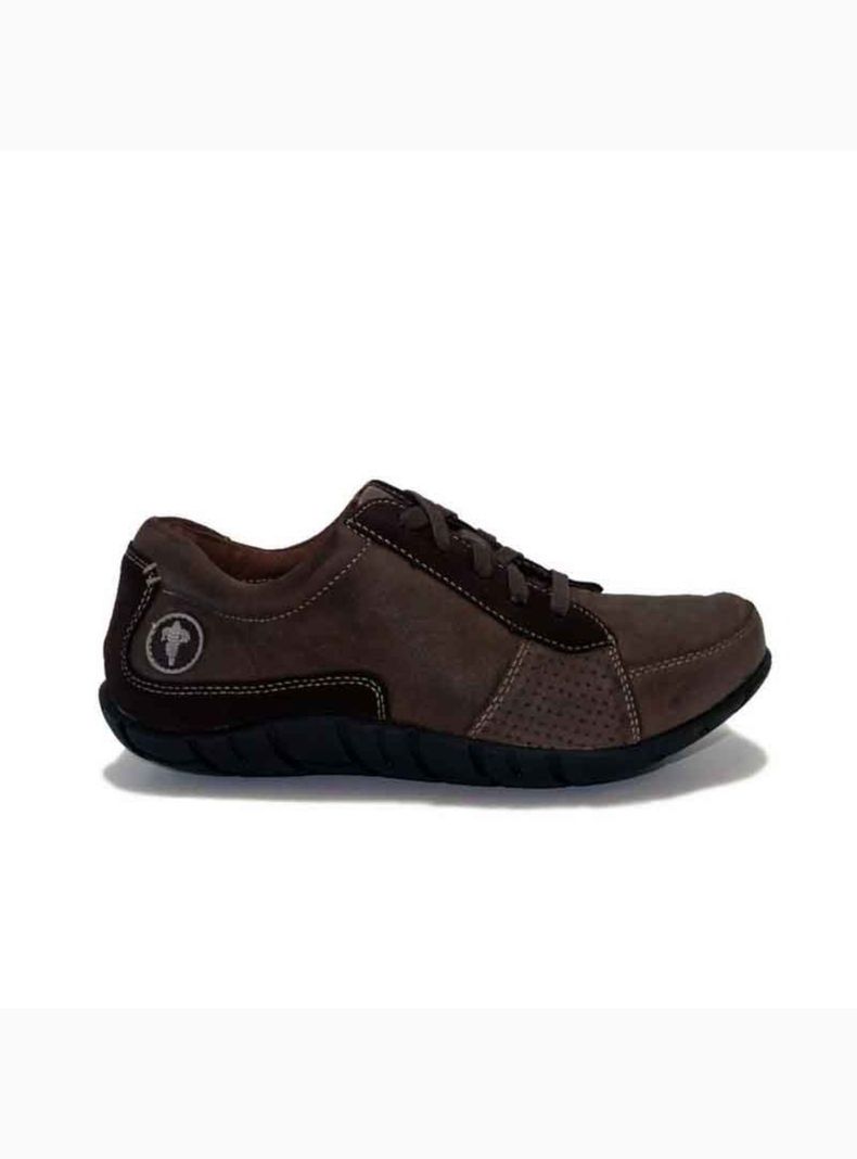 Zapatilla Michelin Marron Cuero