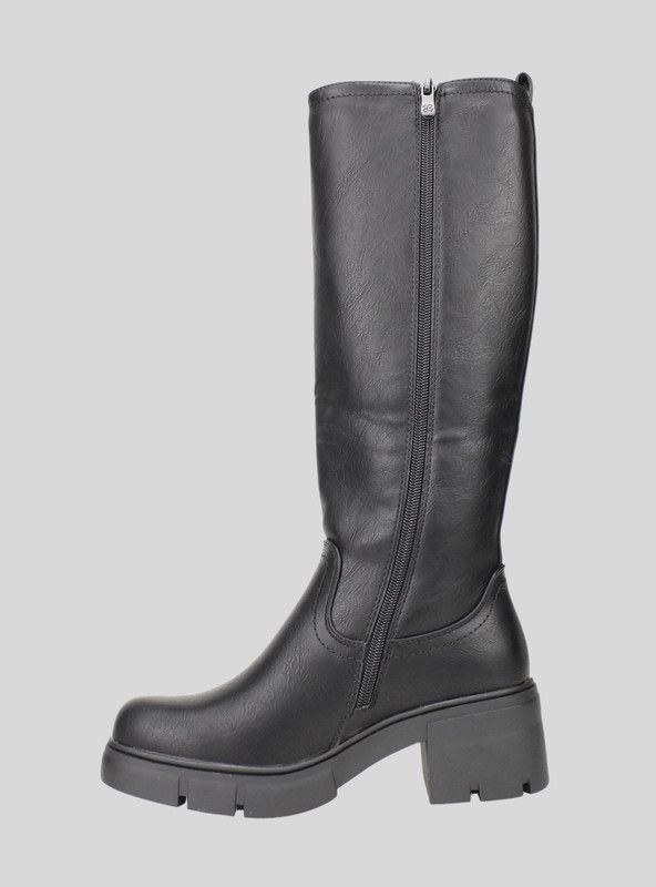 Bota Plataforma Negra-2