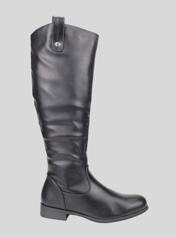 Bota De Montar Negra-0
