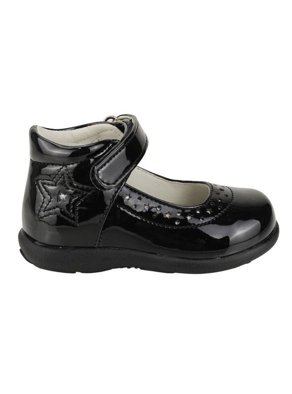 Zapato Nat Geo Kids Charol Negro-0