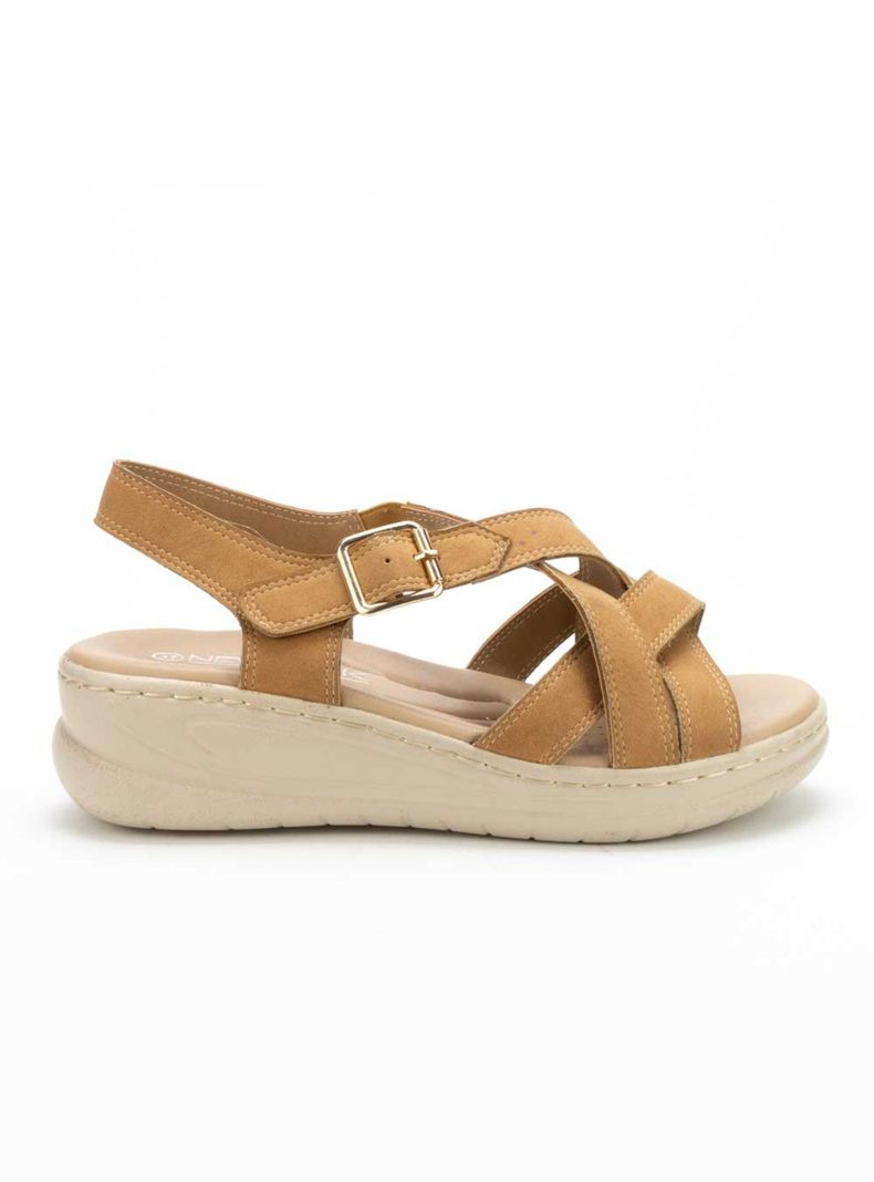Sandalia New Walk Frizz Camel-0