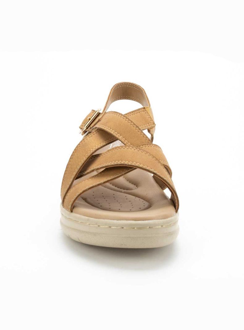 Sandalia New Walk Frizz Camel-3