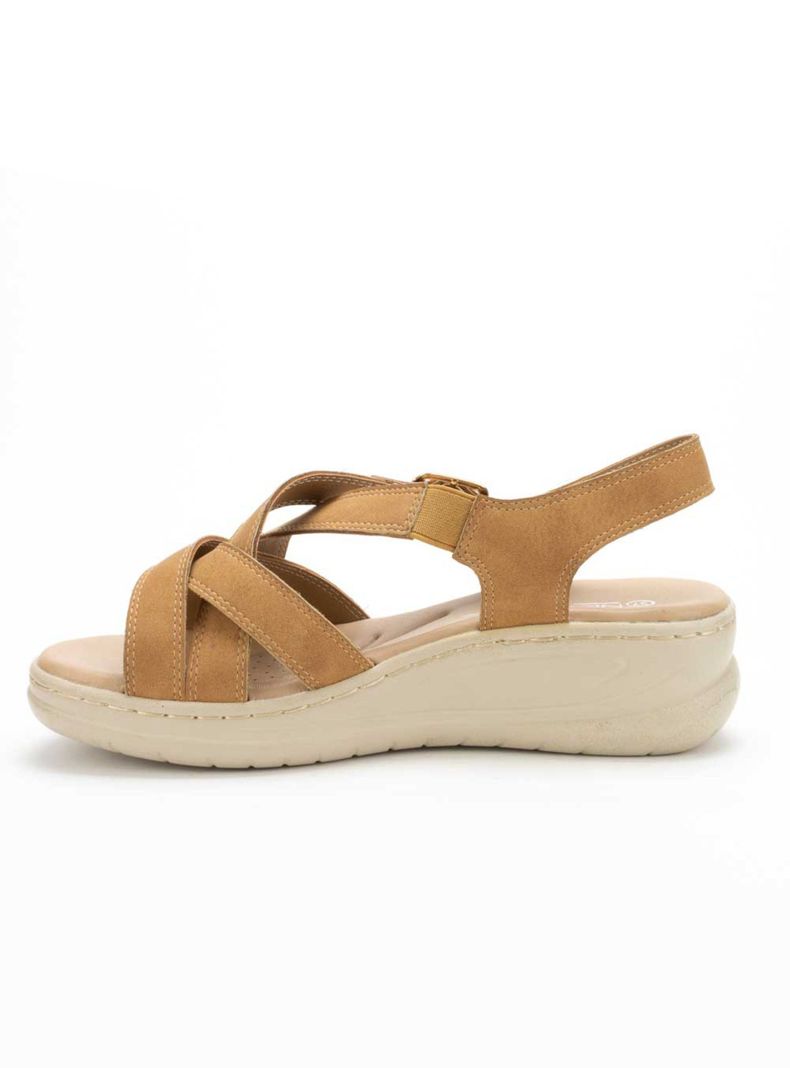 Sandalia New Walk Frizz Camel-4