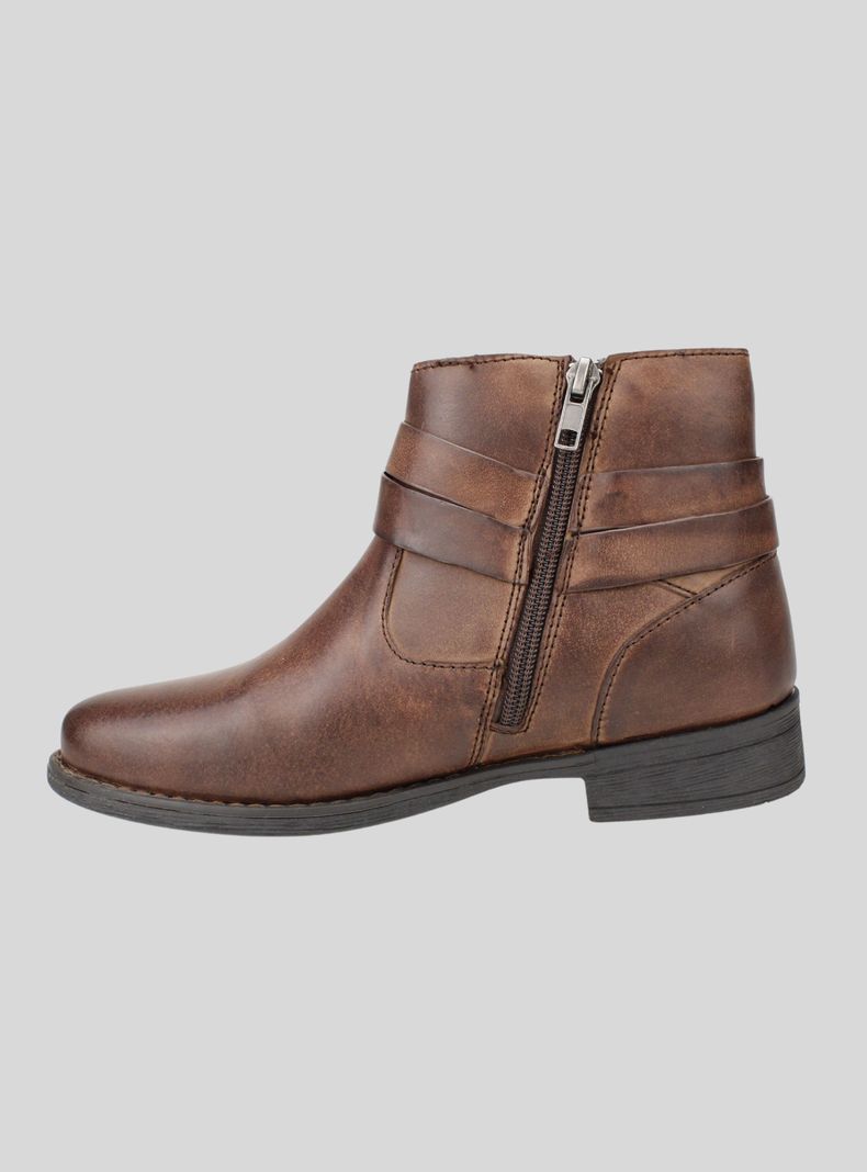 Botin Palm Ibis Cuero Café-3