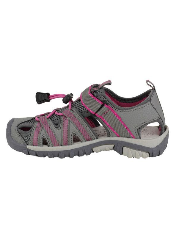 Sandalia Nat Geo Kids Outdoor Gris-2