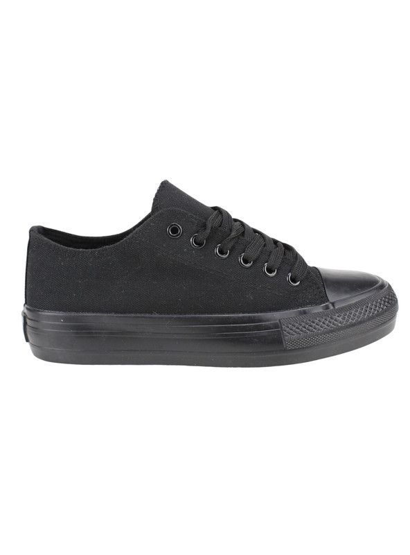 Zapatilla New Walk Lona Los Angeles Negra-0