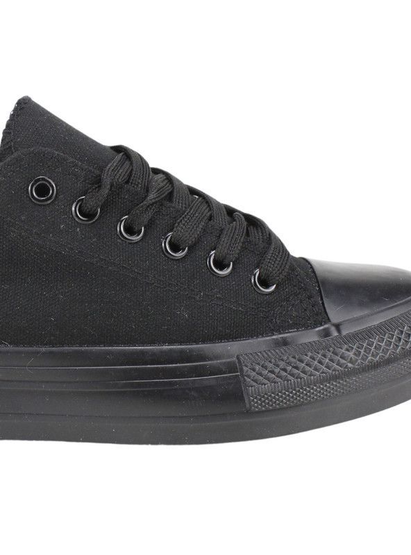 Zapatilla New Walk Lona Los Angeles Negra-3