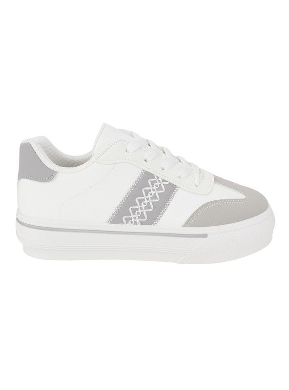 Zapatilla Agua de Coco Bharat Plataforma Blanca-0