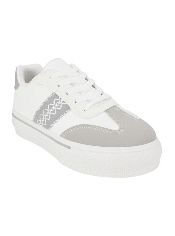 Zapatilla Agua de Coco Bharat Plataforma Blanca-1