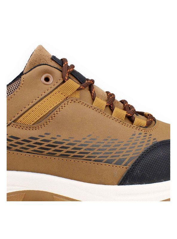 Zapatilla New Walk Outdoor Rayas Camel-3