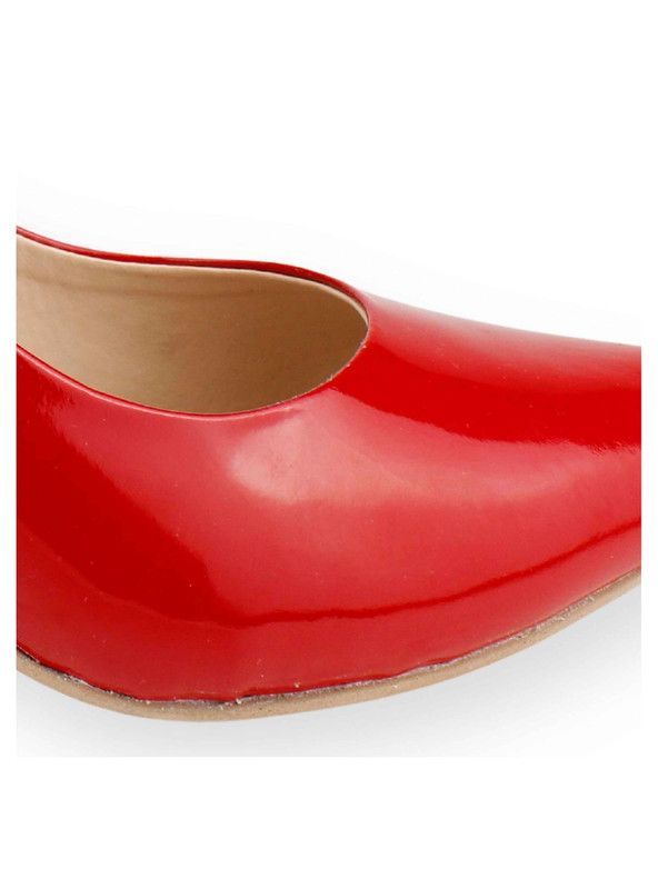 Zapato Exs Formal Charol Rojo-3